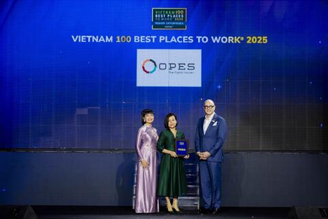 OPES tăng 164 bậc trong Top 500 Doanh nghiệp tư nhân lớn nhất Việt Nam