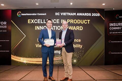 Shinhan Life Việt Nam nhận giải thưởng “EXCELLENCE IN PRODUCT INNOVATION AWARD” tại IIC Việt Nam 2025