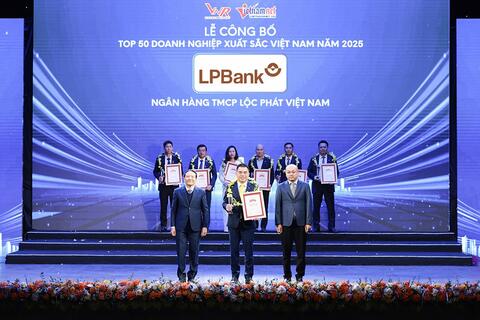 LPBank gia nhập Top 50 Doanh nghiệp xuất sắc Việt Nam: Dấu ấn của sự bứt phá