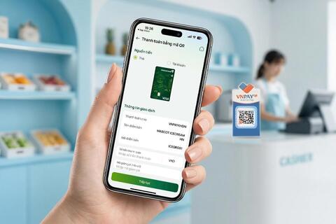 ‏Chi tiêu cuối năm đơn giản bằng nguồn tiền tín dụng khi quét VNPAY-QR ‏