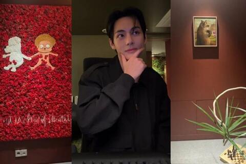 V BTS bất ngờ khoe nhà mới với fan hâm mộ