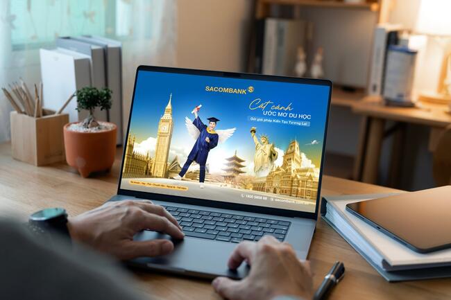 SACOMBANK ra mắt gói tài chính du học “Kiến tạo tương lai”, đồng hành trọn hành trình vươn ra thế giới
