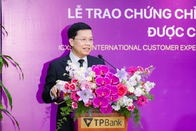 TPBank trở thành ngân hàng đầu tiên tại Việt Nam chinh phục chứng chỉ Trải nghiệm khách hàng quốc tế
