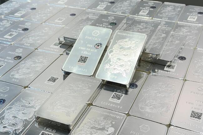 Ngày 23/4: Giá bạc giao dịch trên 78 triệu đồng/kg