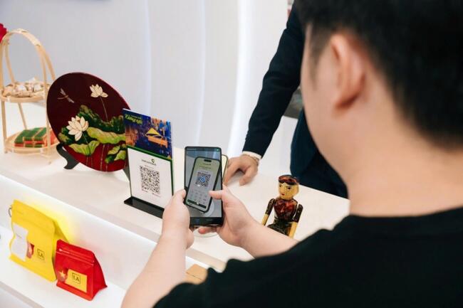 Khách hàng của Vietcombank có thể sử dụng VCB Digibank thanh toán qua QR tại hơn 50 quốc gia