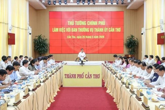 Thủ tướng Lê Minh Hưng: Cần Thơ cần nỗ lực cao hơn rất nhiều để đạt mục tiêu đề ra, phát triển nhanh, bền vững