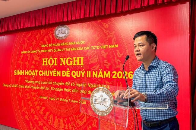 Đảng bộ VAMC: Đẩy mạnh chuyển đổi số từ nhận thức đến ứng dụng thực tiễn