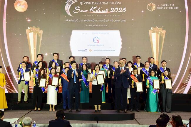 “Vay mua nhà trên kênh số” của VietinBank được vinh danh tại Sao Khuê 2026