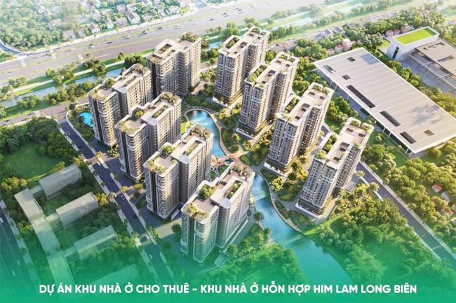 Hà Nội sẽ có thêm 2.000 căn hộ cho thuê từ Him Lam Long Biên