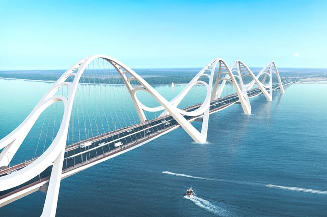 Chuyển 9,4 ha đất rừng thực hiện dự án cầu trên tuyến đường bộ ven biển 3.900 tỉ đồng