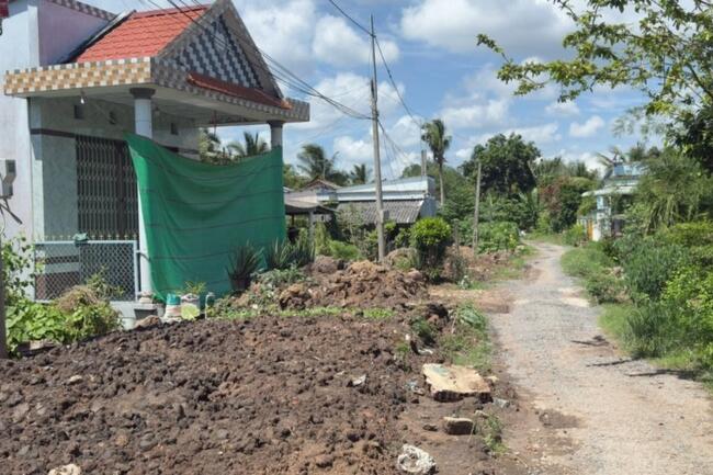 Giải phóng mặt bằng chậm, nhiều công trình ở Vĩnh Long dang dở, ngổn ngang