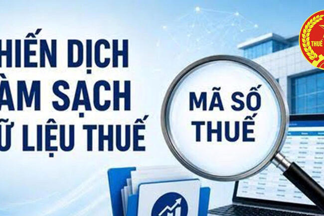 Ngành Thuế tăng tốc triển khai chiến dịch “Làm sạch mã số thuế”