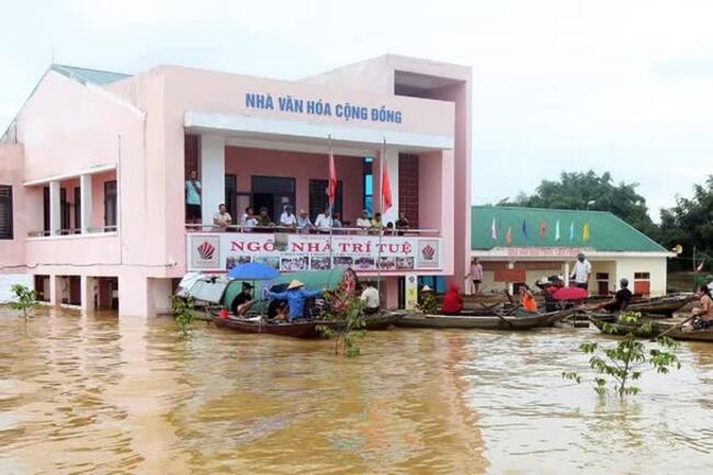 Bộ Tài chính: Có thể chuyển đổi trụ sở dôi dư thành nhà văn hóa kết hợp tránh, trú bão lũ