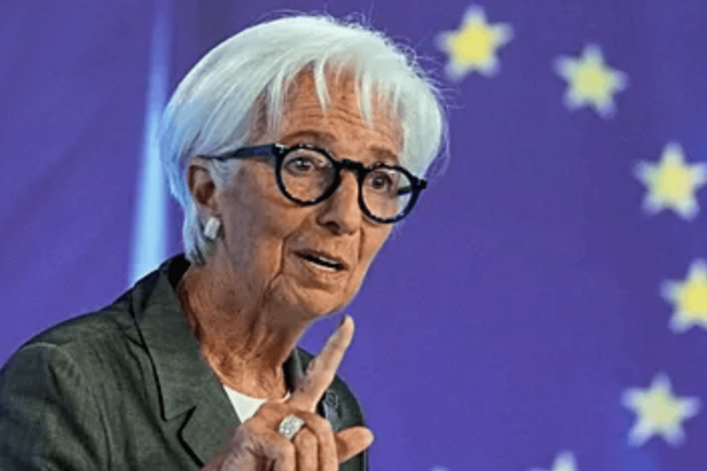 Chủ tịch ECB Lagarde để ngỏ khả năng tăng lãi suất vào tháng 9
