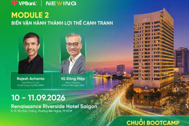 VPBank SME CEO Bootcamp: Tối ưu vận hành để nâng cao lợi thế cạnh tranh của doanh nghiệp