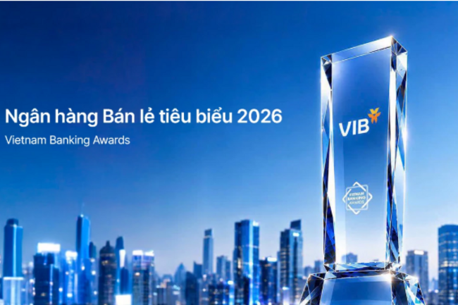 VIB đạt giải thưởng ngân hàng bán lẻ tiêu biểu, dẫn đầu xu thế cá nhân hóa