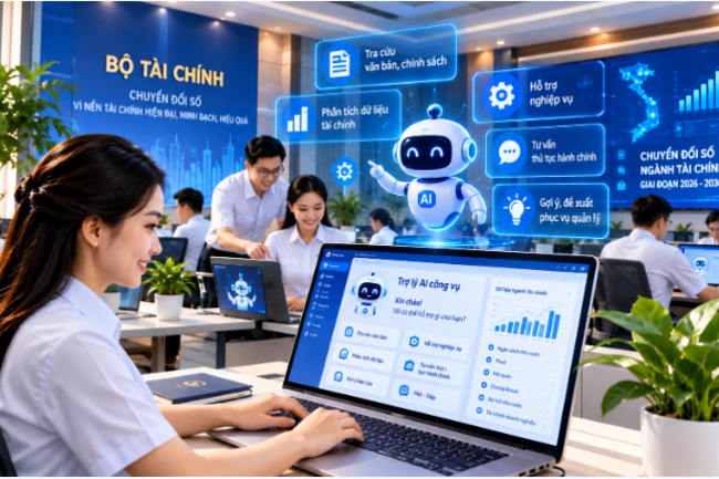 Bộ Tài chính đặt loạt mục tiêu lớn cho hành trình chuyển đổi số đến năm 2030