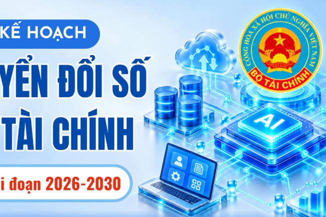 INFOGRAPHIC: Kế hoạch chuyển đổi số giai đoạn 2026-2030 của Bộ Tài chính