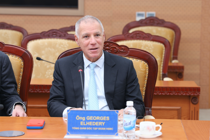 Bộ Tài chính làm việc với HSBC thúc đẩy phát triển thị trường vốn