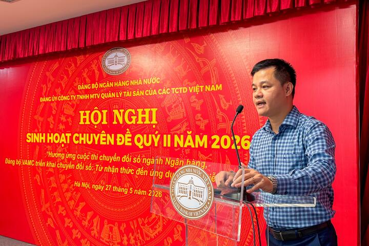 Đảng bộ VAMC: Đẩy mạnh chuyển đổi số từ nhận thức đến ứng dụng thực tiễn