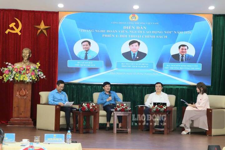 Công đoàn ngành Công Thương tổ chức Diễn đàn "Tháng nghe đoàn viên, người lao động nói" năm 2026
