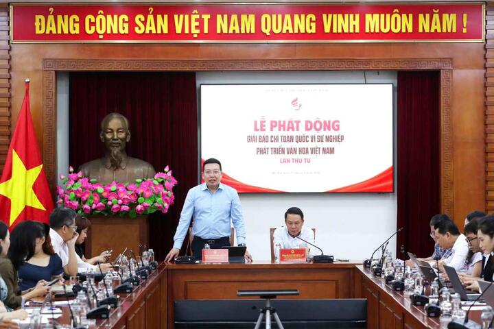Phát động Giải Báo chí toàn quốc “Vì sự nghiệp phát triển Văn hóa Việt Nam” lần thứ IV