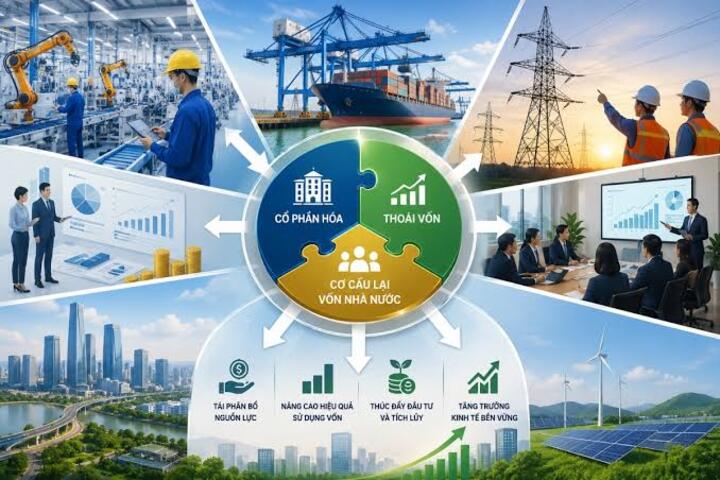 Cổ phần hóa, thoái vốn: Khơi thông nguồn lực cho chu kỳ tăng trưởng mới
