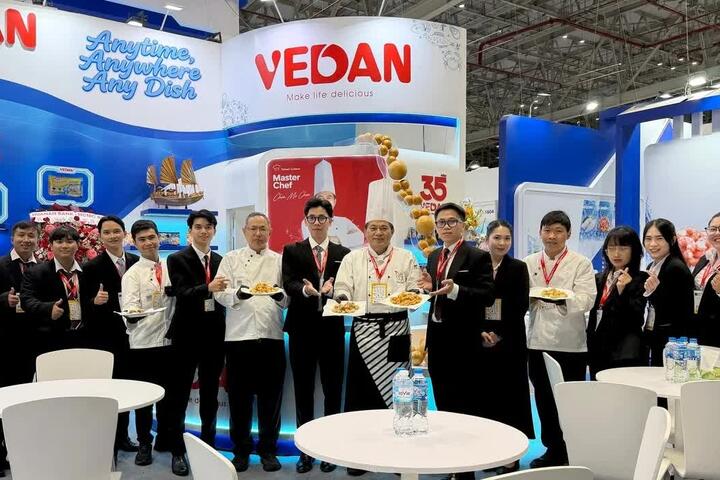 Vedan thúc đẩy giá trị gia tăng cho ngành thực phẩm đông lạnh tại Vietfish 2026