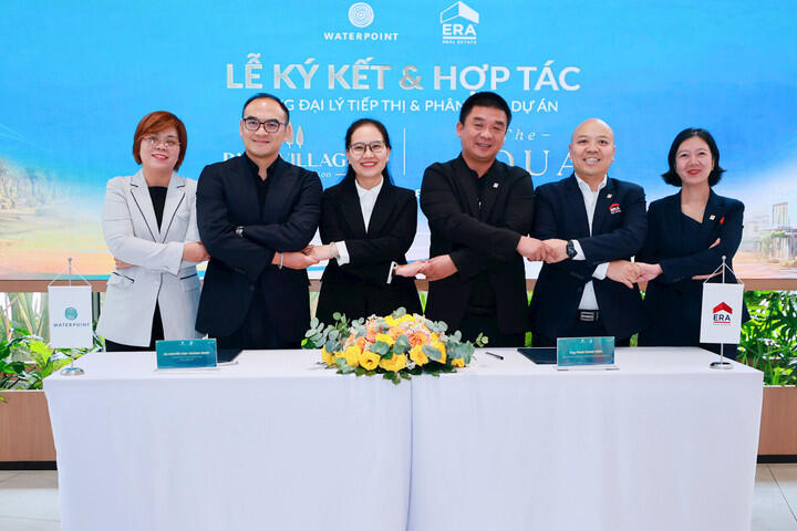 Nam Long hợp tác ERA Vietnam phân phối The Aqua & Park Village tại Waterpoint
