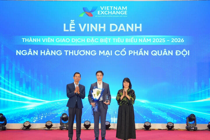 MB được vinh danh là thành viên giao dịch đặc biệt tiêu biểu trên thị trường trái phiếu
