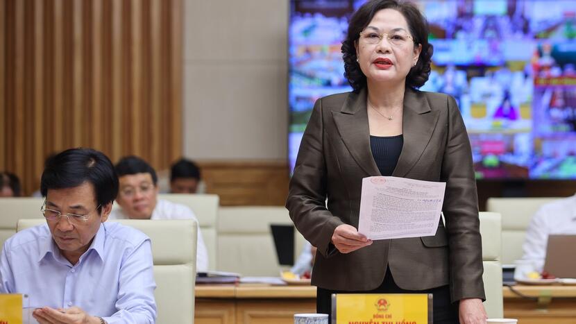 Thống đốc Nguyễn Thị Hồng: Tiếp tục thực hiện các giải pháp điều hành tín dụng phù hợp với diễn biến kinh tế