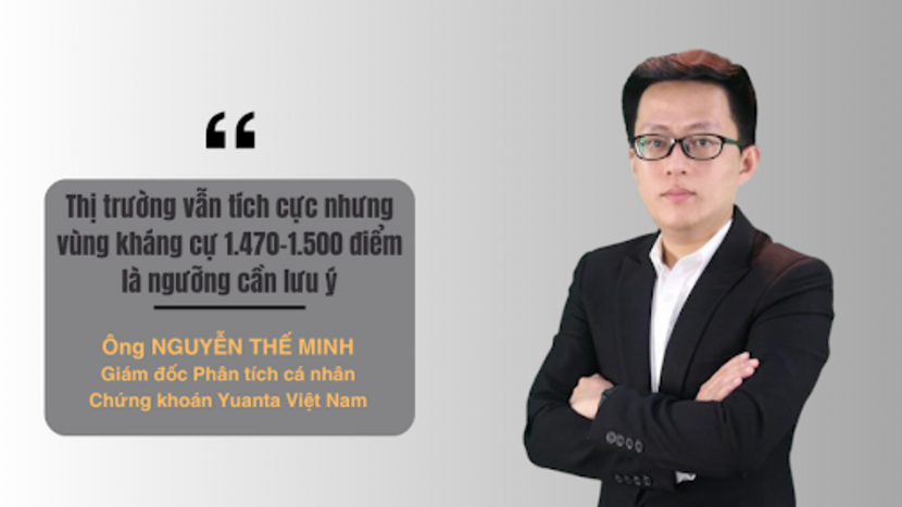 Chuyên gia chứng khoán Yuanta: Dòng tiền ngoại hỗ trợ xu hướng tăng, nhưng nhà đầu tư cần thận trọng với vùng đỉnh cũ