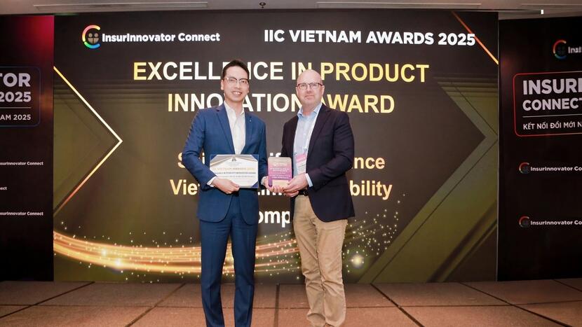 Shinhan Life Việt Nam nhận giải thưởng “EXCELLENCE IN PRODUCT INNOVATION AWARD” tại IIC Việt Nam 2025