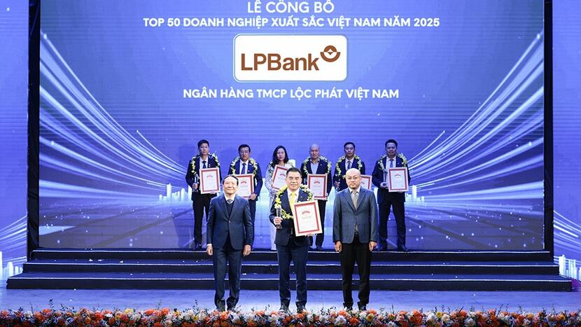 LPBank gia nhập Top 50 Doanh nghiệp xuất sắc Việt Nam: Dấu ấn của sự bứt phá