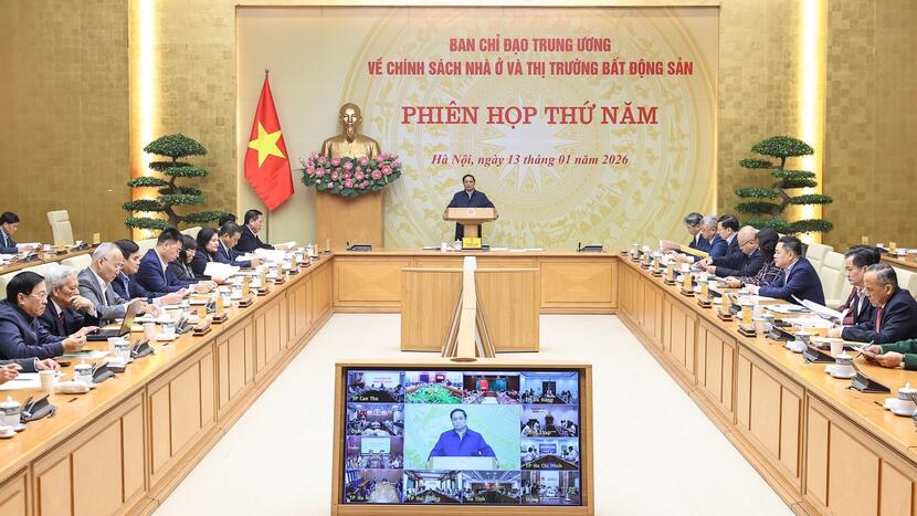 Phó Thống đốc Nguyễn Ngọc Cảnh dự họp Ban chỉ đạo Trung ương về chính sách nhà ở và thị trường bất động sản