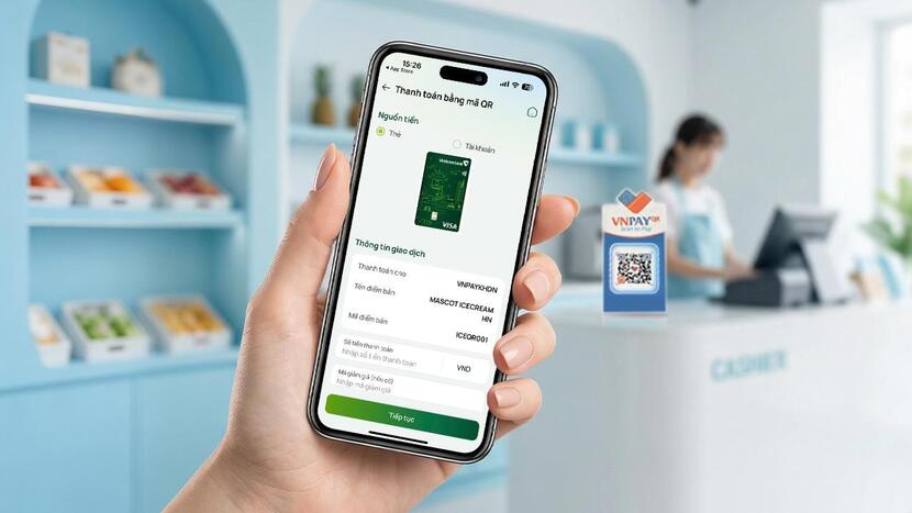 ‏Chi tiêu cuối năm đơn giản bằng nguồn tiền tín dụng khi quét VNPAY-QR ‏