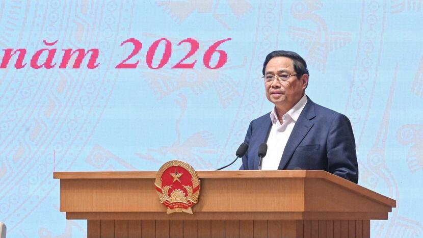 Thủ tướng: Năm 2026 là năm bứt phá kinh tế số, lấy kinh tế dữ liệu và trí tuệ nhân tạo làm trụ cột phát triển mới