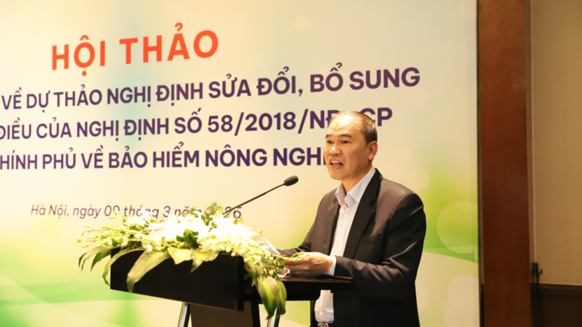 Hoàn thiện khung pháp lý bảo hiểm nông nghiệp để mở rộng độ bao phủ rủi ro