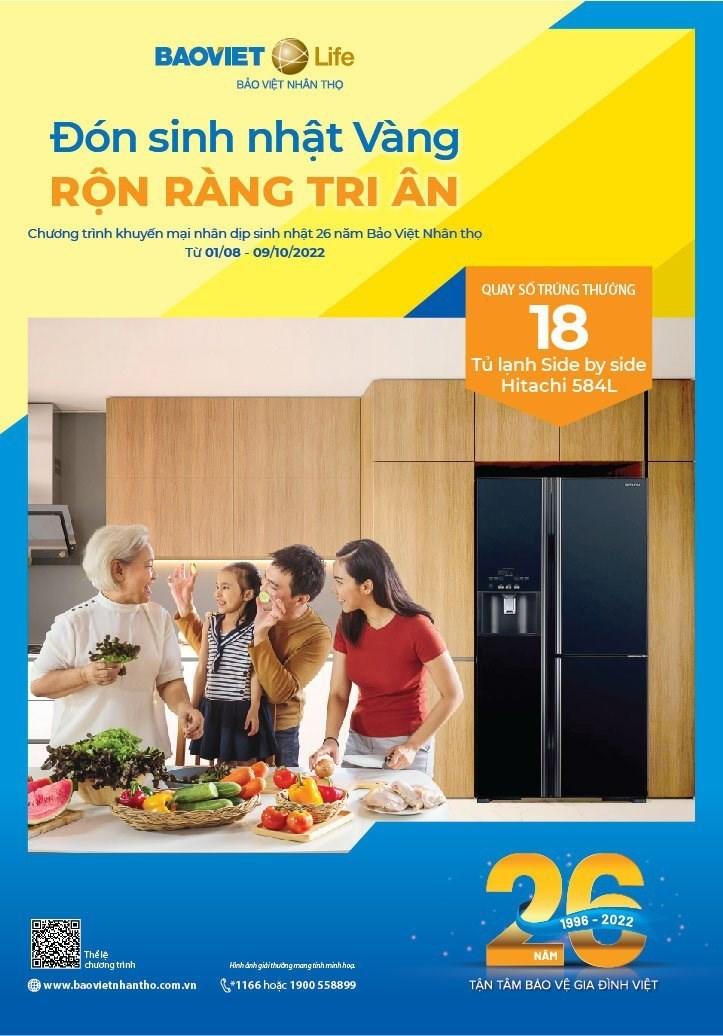 Đón sinh nhật vàng – rộn ràng tri ân” cùng Bảo Việt Nhân thọ - Ảnh 1