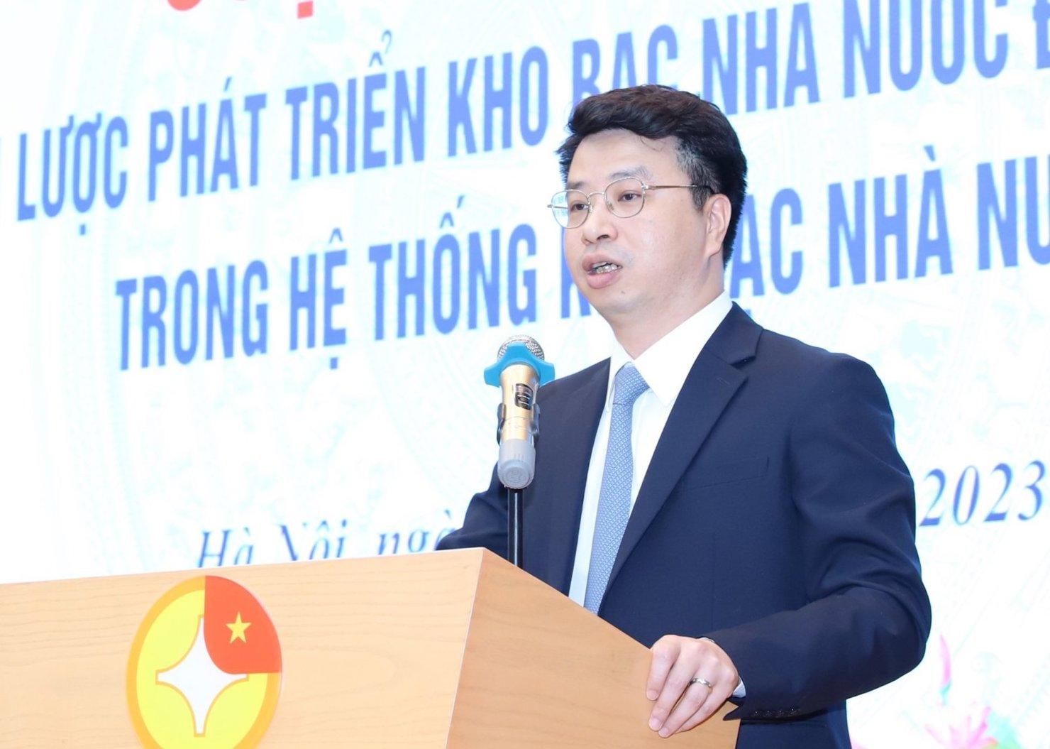 Ông Trần Quân - Tổng Giám đốc Kho bạc Nhà nước.