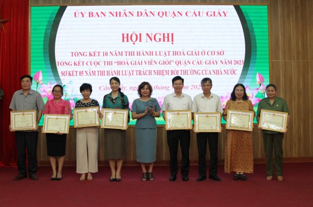 10 năm thực hiện Luật hòa giải ở Cầu Giấy: Nhiều chuyển biến tích cực