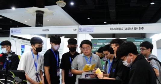 Nhiều doanh nghiệp công nghệ cao Trung Quốc tìm kiếm hợp tác đầu tư tại OCTF Việt Nam 2023. Ảnh: TL