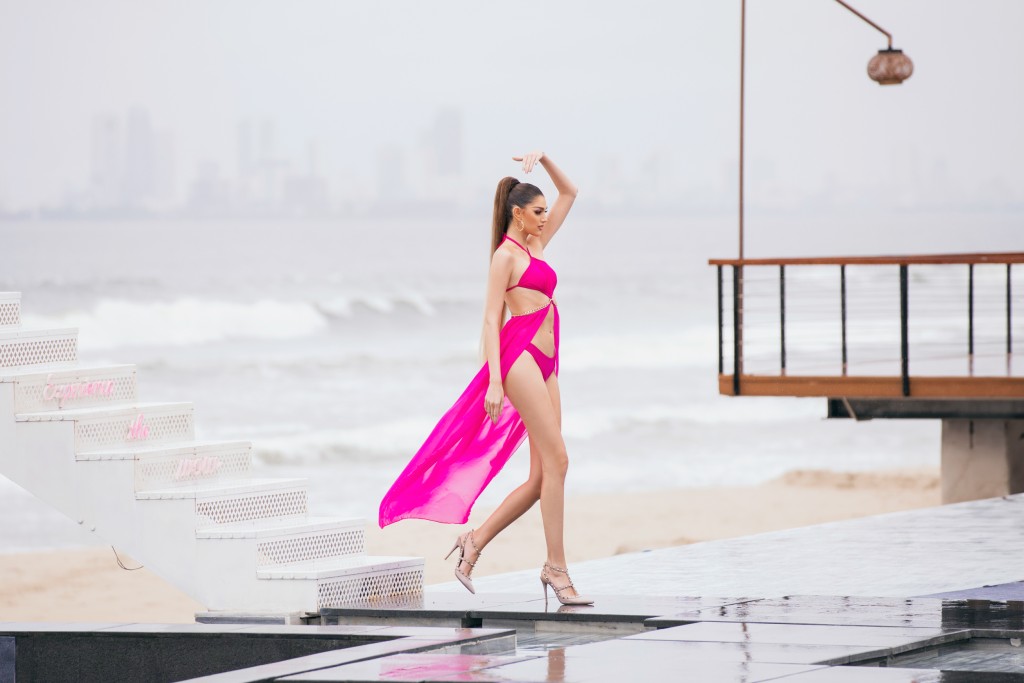 thời tiết không thuận lợi, các thí sinh Miss Grand International 2023