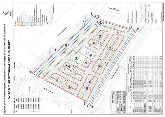 Quy hoạch 1/500 Khu dân cư