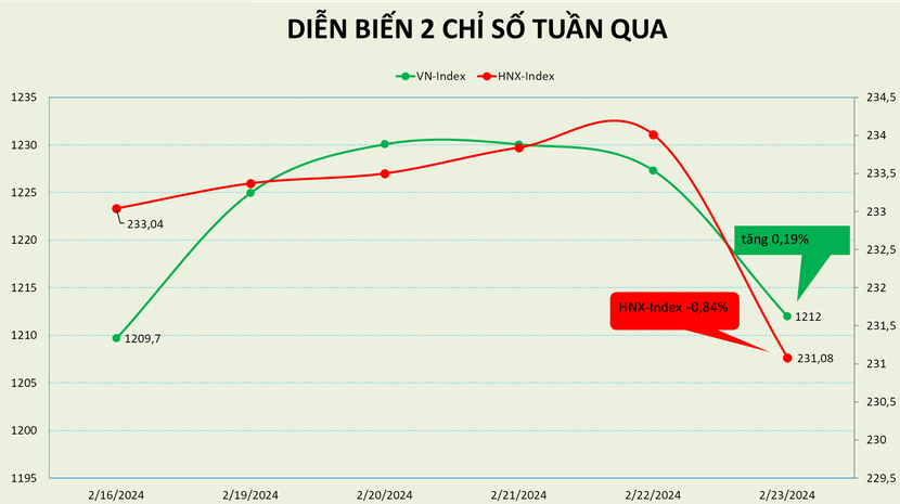 Tuần rung lắc mạnh của VN-Index, nhà đầu tư cá nhân mua ròng gần 2.900 tỷ đồng - Ảnh 1