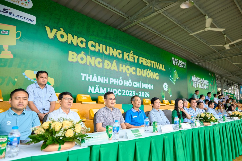 3.Vòng chung kết Festival Bóng đá Học đường TP.HCM năm học 2023-2024 - Cúp Nestlé MILO chính thức khởi tranh từ ngày 21-24.5