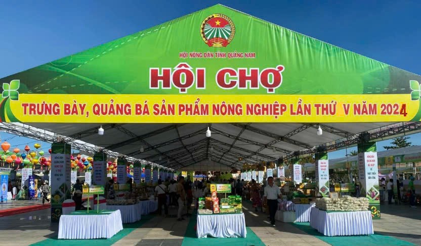 Hội chợ quảng bá sản phẩm nông nghiệp lần thứ 5 sẽ diễn ra từ ngày 8 -12/8 tại Quảng trường 24/3, TP Tam Kỳ