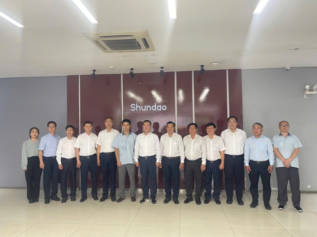 Đoàn công tác tỉnh Thanh Hải thăm và làm việc với Công ty TNHH MTV Shundao Việt Nam Đoàn công tác tỉnh Thanh Hải thăm và làm việc với Công ty TNHH MTV Shundao Việt Nam