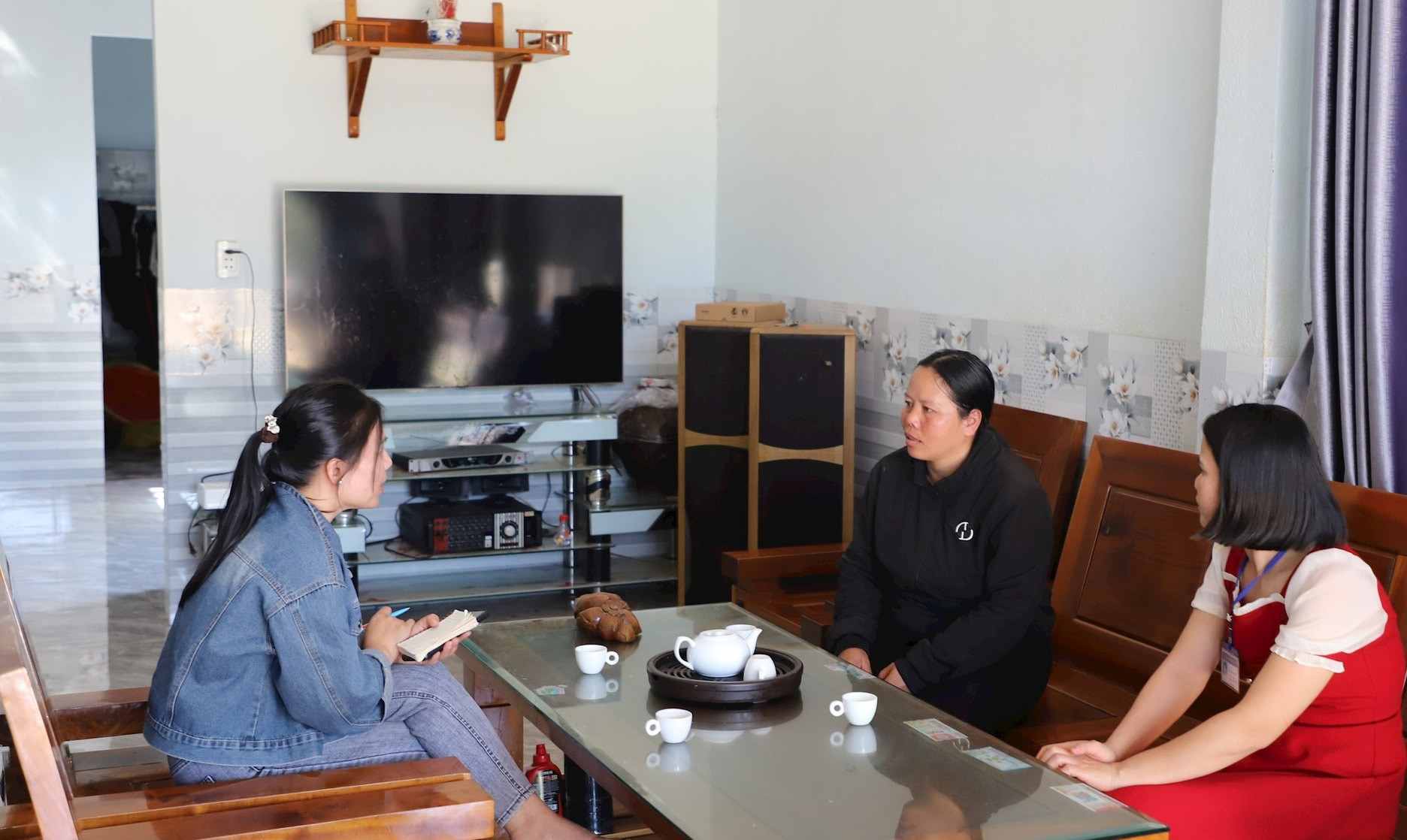 Những năm qua, tỉ lệ hộ nghèo ở Đắk Nông đã giảm mạnh, đời sống người dân được cải thiện. Ảnh: Phong Dương