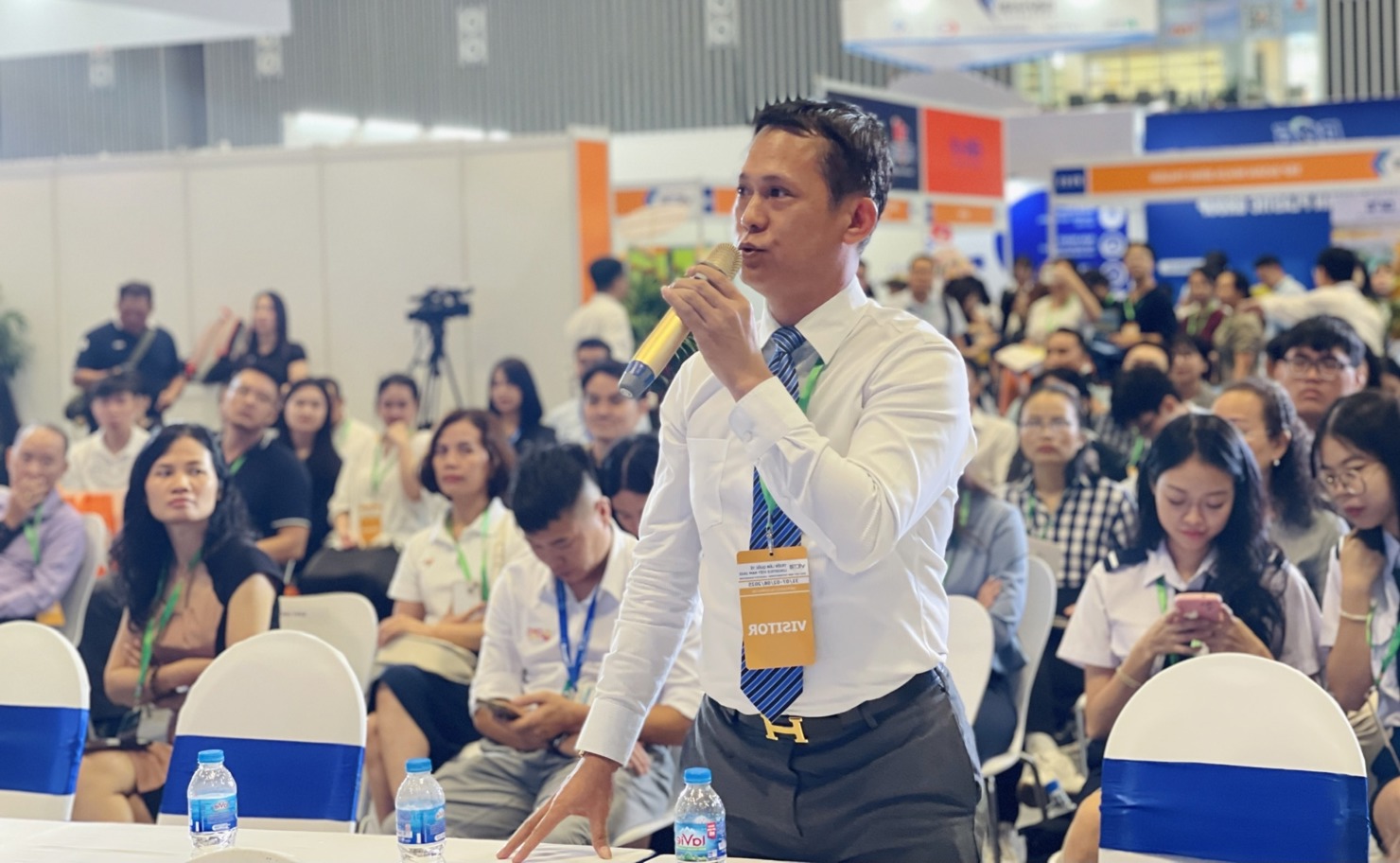 Ông Nguyễn Duy Hưng, Giám đốc Công ty TNHH Hưng Thịnh Phát, tỉnh Đồng Nai. Ảnh: Nguyễn Vân